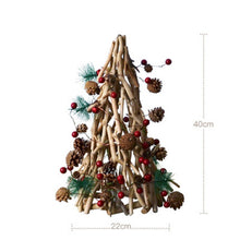 Load image into Gallery viewer, artificial christmas tree Warm Light New Year Xmas Tree magic tree Mini christmas decorations for home albero natale kerstboom