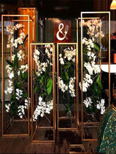 Load image into Gallery viewer, 5PCS  Flower Vases Wedding props  Column Stand Metal Road Lead Christmas decoration Table Centerpiece   Party  Home decorat