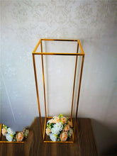Load image into Gallery viewer, 5PCS  Flower Vases Wedding props  Column Stand Metal Road Lead Christmas decoration Table Centerpiece   Party  Home decorat