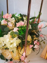 Load image into Gallery viewer, 5PCS  Flower Vases Wedding props  Column Stand Metal Road Lead Christmas decoration Table Centerpiece   Party  Home decorat