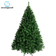 Load image into Gallery viewer, Strongwell Encryption Pine Green Tree Mini Artificial Christmas Tree Decorations Christmas Decoration For Home Decor