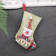 Load image into Gallery viewer, Snowman Medium Christmas Socks Fashion Kids Santa Claus Candy Gift Bag Christmas Day Home Decorative Props  SN2256