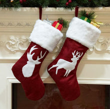 Load image into Gallery viewer, Christmas Gift Bag Christmas Stocking Christmas Tree Ornament For Kids Candy Bag Stocking New Year Prop Socks Xmas Decoration SN