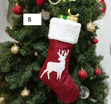 Load image into Gallery viewer, Christmas Gift Bag Christmas Stocking Christmas Tree Ornament For Kids Candy Bag Stocking New Year Prop Socks Xmas Decoration SN