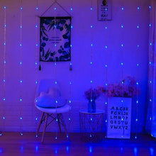 Load image into Gallery viewer, Thrisdar 6X3M 3X6M Waterfall Effect Curtain String Light Garland Holiday Christmas Wedding Party Background Icicle Fairy Light