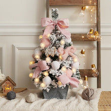 Load image into Gallery viewer, Christmas Window Set with Velvet Christmas Tree Set 60/90cm Tabletop Mini Christmas Tree  Celebrate Supplies Artificial Tree