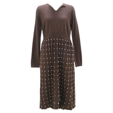 Load image into Gallery viewer, Women's Clothing Dresses Christmas sexy pullover fem me work sweater coffee polka dot dress plus size loose 2019 autumn winter