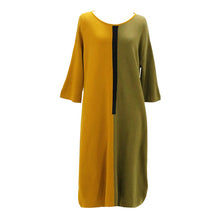 Load image into Gallery viewer, Women's Clothing Dresses Christmas sexy pullover fem me work sweater yellow khaki dress plus size loose 2019 autumn winter