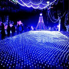 Load image into Gallery viewer, BEIAIDI 8x10M 2600 Led Christmas Mesh Net LED String Light Outdoor Garden Landscape Wedding Party LED Net Fairy light Garland
