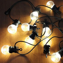 Load image into Gallery viewer, Thrisdar 18M 30 LED Globe Christmas Fairy String Light G50 Outdoor Patio Backyard Bistro Cafe Party Festoon Ball Garland Light