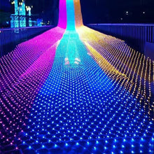Load image into Gallery viewer, Thrisdar 10X8M 2000 Christmas LED Net Mesh Fairy String Light Outdoor Wedding Party Garden Tree-Wrap Commercial String Light