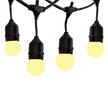 Load image into Gallery viewer, Thrisdar 15M 15LED E27 Globe Bulbs Christmas String Light Commercial Grade Backyard Bistro Cafe Wedding Hanging Garland Light