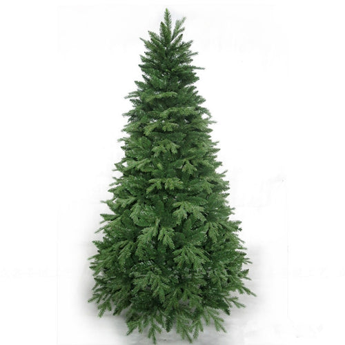 1.5M / 1.8M / 2.1M / 2.4M Christmas Tree Naked Tree Christmas Day PE + PVC Mixed Leaves Christmas Tree Ornaments