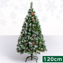 Load image into Gallery viewer, Encryption Falling Snow Pine Cone Green Tree Mini Artificial Christmas Tree Decorations Christmas Decoration For Home Xmas Tree