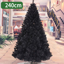 Load image into Gallery viewer, 240cm Christmas tree black bluer artificial Christmas tree decorations merry Christmas decorations for home free shipping