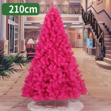 Load image into Gallery viewer, 210cm Christmas tree pink rose red artificial Christmas tree decorations Christmas decorations for home Christmas ornaments