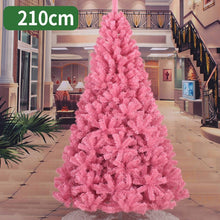 Load image into Gallery viewer, 210cm Christmas tree pink rose red artificial Christmas tree decorations Christmas decorations for home Christmas ornaments