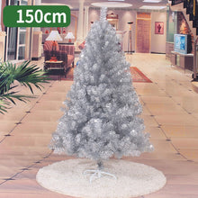 Load image into Gallery viewer, 150cm Christmas tree white silver artificial Christmas tree ornaments Christmas decorations for home  free shipping