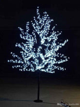 Load image into Gallery viewer, 2M 6.5ft Height LED Artificial Cherry Blossom Trees Christmas Light 1152pcs LED Bulbs 110/220VAC Rainproof fairy garden decor