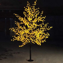 Load image into Gallery viewer, 2M 6.5ft Height LED Artificial Cherry Blossom Trees Christmas Light 1152pcs LED Bulbs 110/220VAC Rainproof fairy garden decor