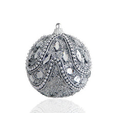 Load image into Gallery viewer, Rhinestone Glitter Christmas Ornaments Tree Bubble Balls Decoration Hanging Foam Balls Pendant Flocking Stick Drill Decorative