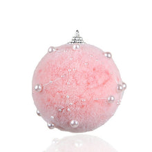 Load image into Gallery viewer, Rhinestone Glitter Christmas Ornaments Tree Bubble Balls Decoration Hanging Foam Balls Pendant Flocking Stick Drill Decorative