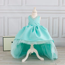 Load image into Gallery viewer, New Ivory Baby Girls Birthday Dress High Low Puffy Christening Gowns Baby Girl First Year Birthday Gown Christmas Dress