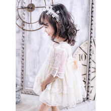 Load image into Gallery viewer, 2019summer Spanish Girls Court Style Lace Sweet Lolita Princess Quality Dress Girls Wedding Party Dress Girls Christmas Dress