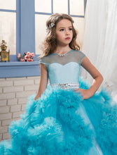 Load image into Gallery viewer, ABYABYGO Luxury Princess Christmas and New Year Party Dresses Baby Kids Ball Gown Birthday Gift Children Toddler Dress for Girls