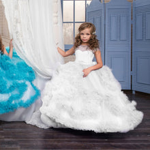 Load image into Gallery viewer, ABYABYGO Luxury Princess Christmas and New Year Party Dresses Baby Kids Ball Gown Birthday Gift Children Toddler Dress for Girls