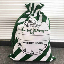 Load image into Gallery viewer, 20pcs Santa Sacks Bulk Drawstring Canvas Bag Christmas Party Decorations Personalized Wedding Present Kids Toy Tote Sacks