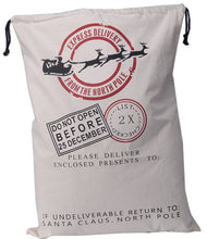 Load image into Gallery viewer, Wholesale Santa Sack 44 styles 100pcs/lot Christmas Gift Bag Large Canvas Santa Bag Reindeer Organic Heavy Canvas Drawstring Bag