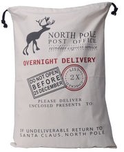 Load image into Gallery viewer, Wholesale Santa Sack 44 styles 100pcs/lot Christmas Gift Bag Large Canvas Santa Bag Reindeer Organic Heavy Canvas Drawstring Bag