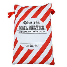 Load image into Gallery viewer, Wholesale Santa Sack 44 styles 100pcs/lot Christmas Gift Bag Large Canvas Santa Bag Reindeer Organic Heavy Canvas Drawstring Bag