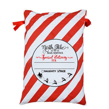 Load image into Gallery viewer, Wholesale Santa Sack 44 styles 100pcs/lot Christmas Gift Bag Large Canvas Santa Bag Reindeer Organic Heavy Canvas Drawstring Bag