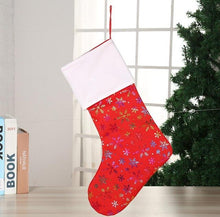 Load image into Gallery viewer, Christmas Candy Stocking Gift Bag Christmas Trees Decorations Socks Hanging On Wall Christmas Decorations 8styles  SN2487