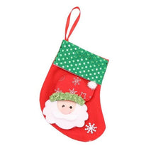 Load image into Gallery viewer, 200 Pcs Mini Christmas Stockings Socks Santa Claus Candy Gift Bag Xmas Tree Decor Festival Party Ornament SN2252