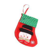 Load image into Gallery viewer, 200 Pcs Mini Christmas Stockings Socks Santa Claus Candy Gift Bag Xmas Tree Decor Festival Party Ornament SN2252