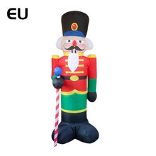 Load image into Gallery viewer, Christmas Inflatable Doll Nutcracker Soldier Snowman Christmas Tree Figures Outdoor Yard Garden Ornaments Christmas Decoration