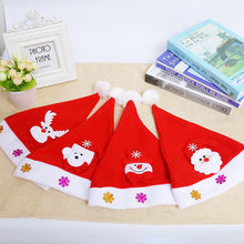 Load image into Gallery viewer, Christmas Santa Claus Hat Unisex Adult Red Cap Novelty Classic Hat For Party Decoration