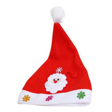 Load image into Gallery viewer, Christmas Santa Claus Hat Unisex Adult Red Cap Novelty Classic Hat For Party Decoration