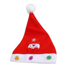 Load image into Gallery viewer, Christmas Santa Claus Hat Unisex Adult Red Cap Novelty Classic Hat For Party Decoration
