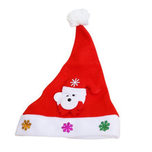 Load image into Gallery viewer, Christmas Santa Claus Hat Unisex Adult Red Cap Novelty Classic Hat For Party Decoration