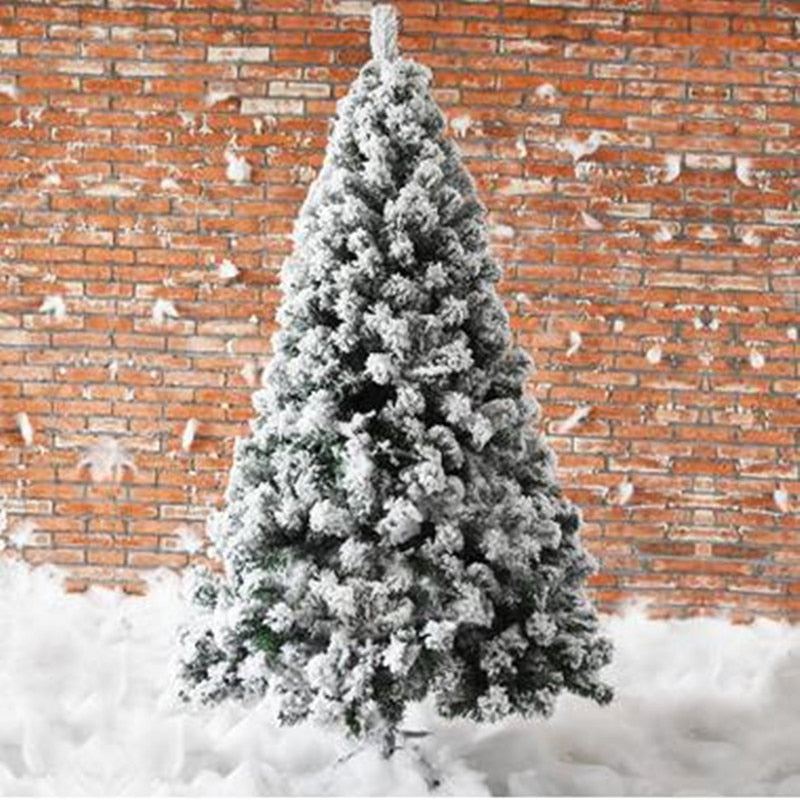 1.5M /1.8M /2.1M /2.4M encryption white simulation cedar snowflake snow flocking christmas tree christmas house home furnishi