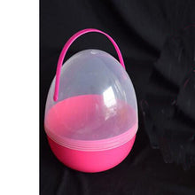 Load image into Gallery viewer, 4pcs 18*25cm Huge Plastic Easter Egg Gift Egg plastic candy boxes Baby Shower Christmas Decoration Box
