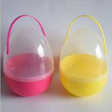 Load image into Gallery viewer, 4pcs 18*25cm Huge Plastic Easter Egg Gift Egg plastic candy boxes Baby Shower Christmas Decoration Box