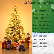 Load image into Gallery viewer, 2.1 m luxury Christmas tree package with decoration 1.5/1.8/2.4/3 m Christmas New Year decorations