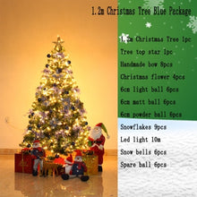 Load image into Gallery viewer, 2.1 m luxury Christmas tree package with decoration 1.5/1.8/2.4/3 m Christmas New Year decorations