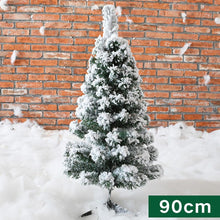 Load image into Gallery viewer, 240CM Christmas Artificial Fake Tree White Cedar Snowflake Trees Snow Flocking Tree New Year Decorations For Home Holiday Mall