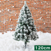 Load image into Gallery viewer, 240CM Christmas Artificial Fake Tree White Cedar Snowflake Trees Snow Flocking Tree New Year Decorations For Home Holiday Mall